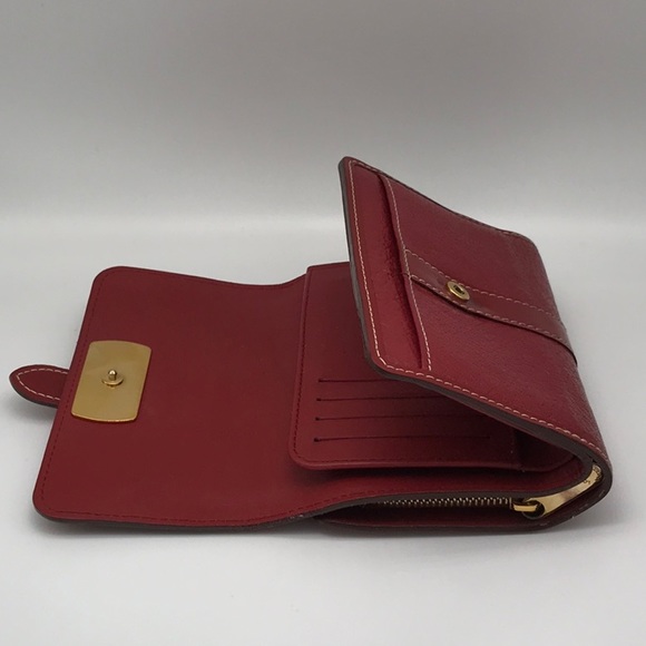 LOUIS VUITTON SUHALI PORTEFEIULLE LE FAVORI COMPACT TRIFOLD WALLET/Q5143 - Picture 6 of 16
